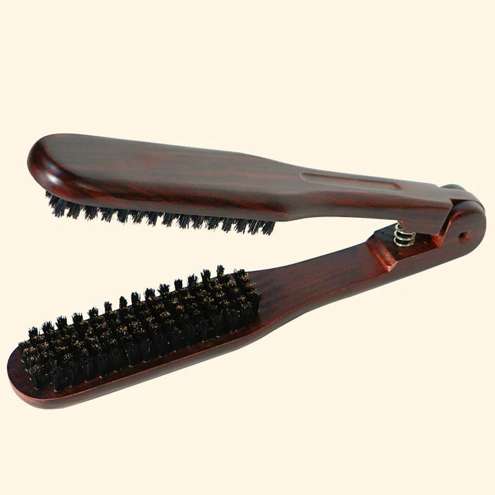 Pro Hairdressing Straightener Hairbrush