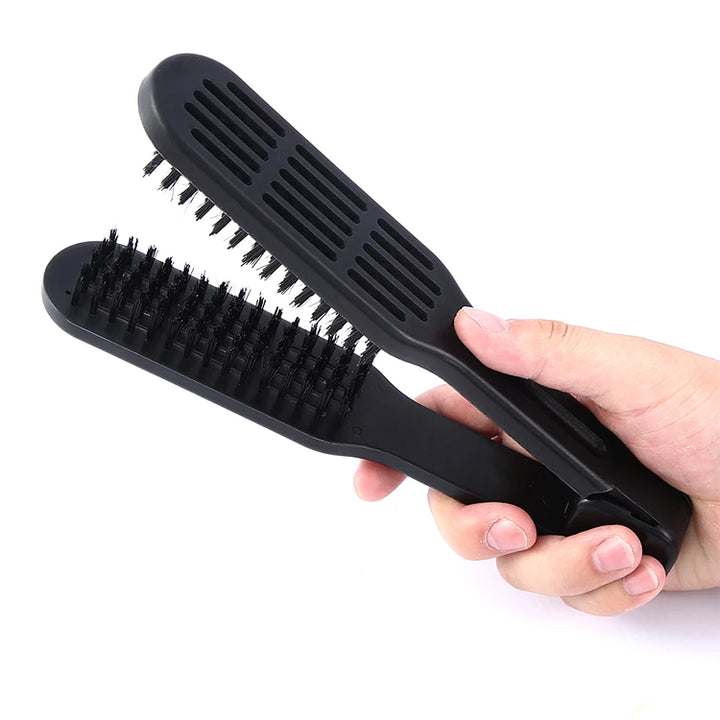 Pro Hairdressing Straightener Hairbrush