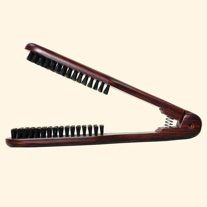 Pro Hairdressing Straightener Hairbrush