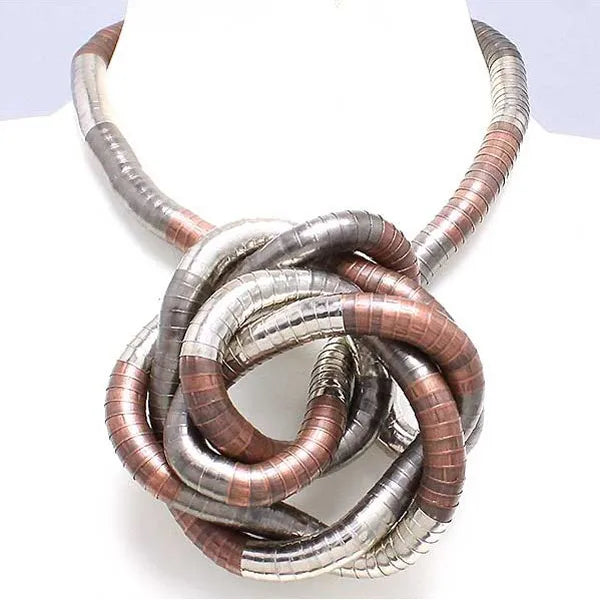 5mm 90cm Iron Flexible Twisted Jewelry Bendable Snake Necklace 20 Colors Available