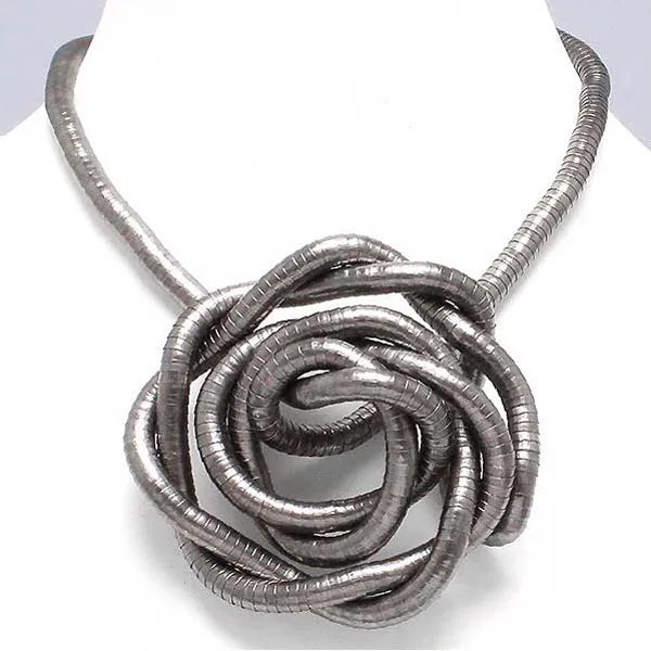 5mm 90cm Iron Flexible Twisted Jewelry Bendable Snake Necklace 20 Colors Available