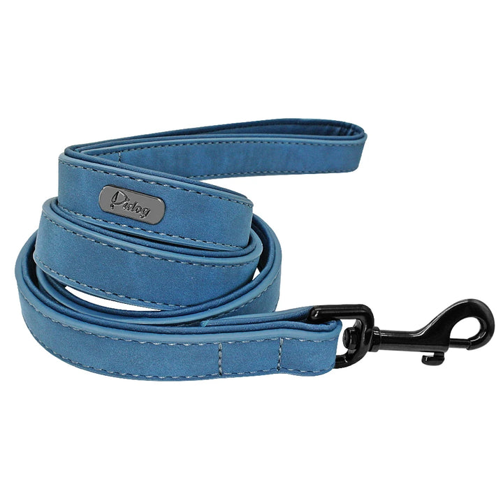 Leather Dog Leash for Medium & Large Dogs