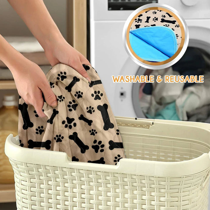 Washable Pet Urine Pad - 3-Layer Absorbent Dog & Cat Diaper Mat