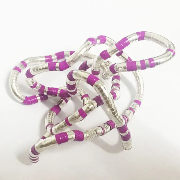 5mm 90cm Iron Flexible Twisted Jewelry Bendable Snake Necklace 20 Colors Available