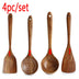 Thailand Teak Natural Wood Tableware Set