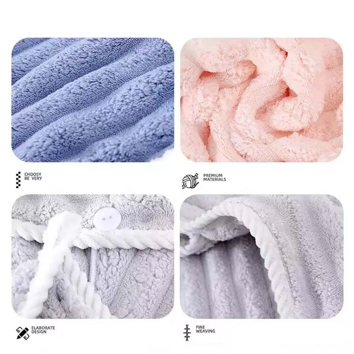 Dry Hair Cap - Super Absorbent Towel