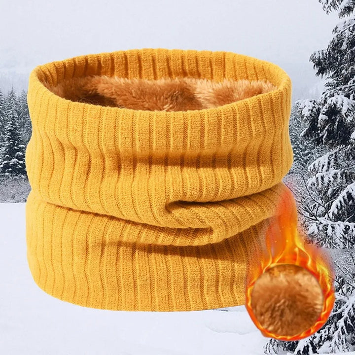 Winter Women Men's Knitted Gradient Head Scarf