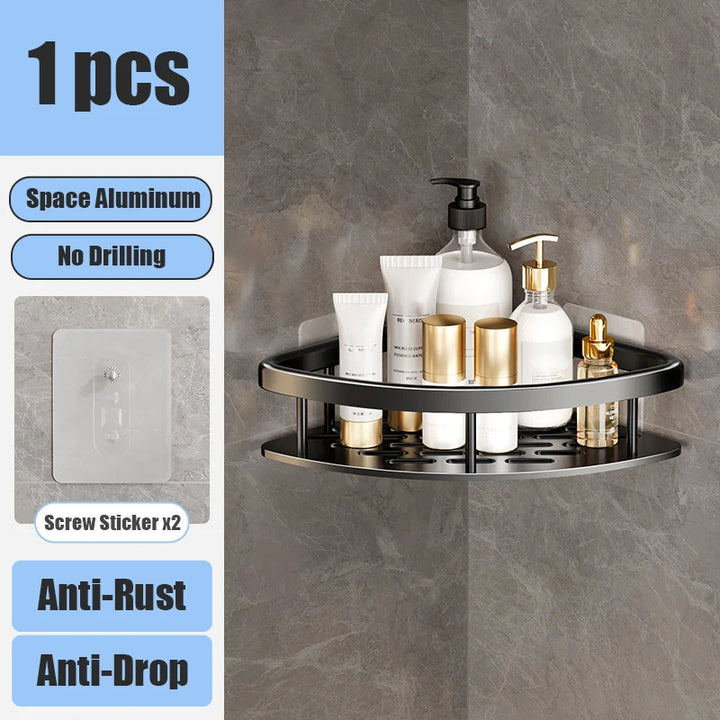 Bathroom Shelf Makeup Storage Organizer