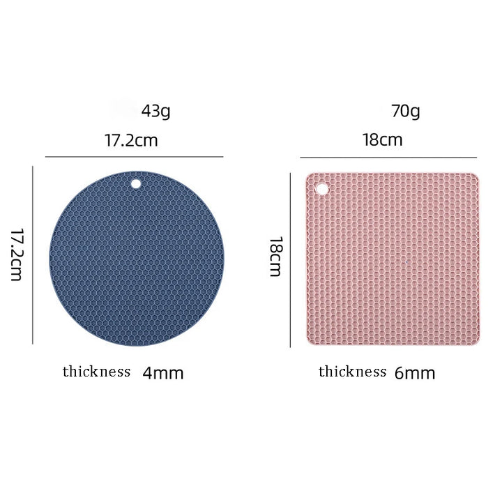 Multifunction Heat-Resistant Silicone Mat