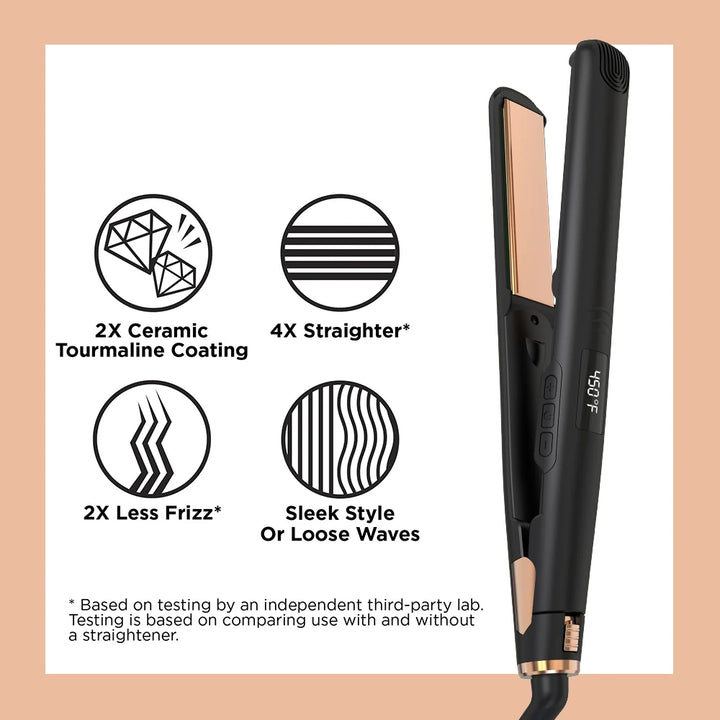 Lisapro Ceramic Hair Straightening Flat Iron