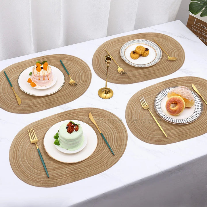 Heat-Resistant Placemats Set