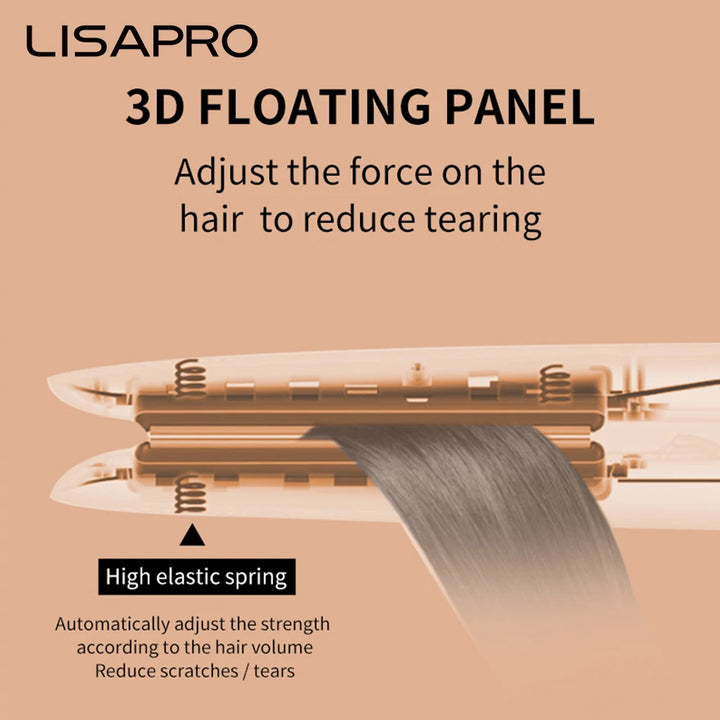 Lisapro Ceramic Hair Straightening Flat Iron