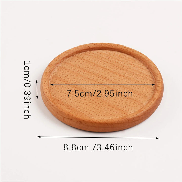 Solid Walnut Wood Coaster