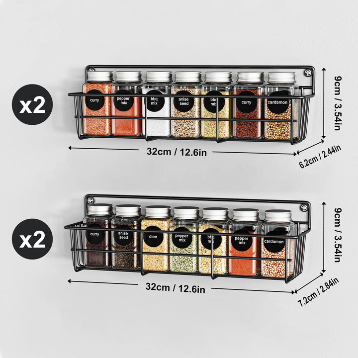 Kitchen Spice Organizers Set