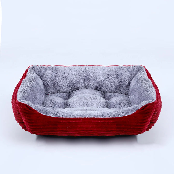 Calming Dog and Cat Plush Bed