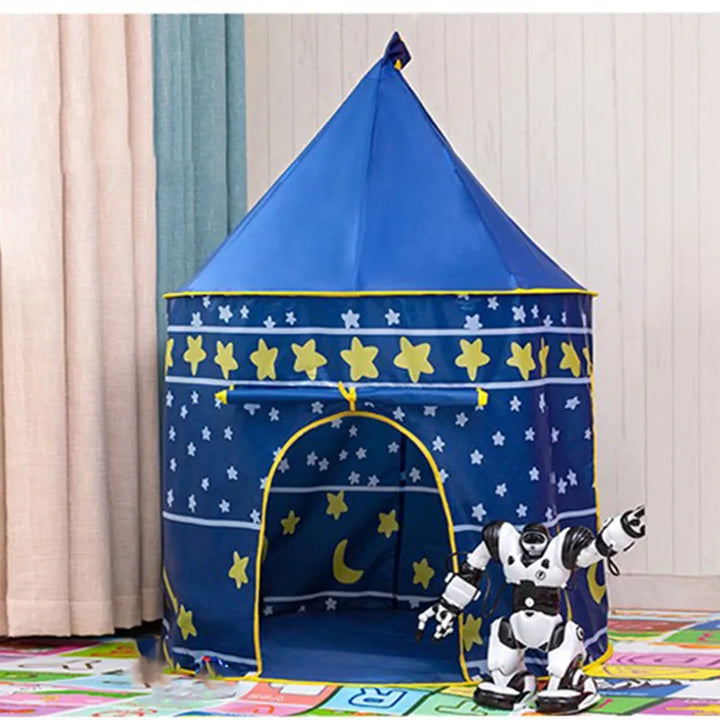 Toddler Folding Play Tent – Portable Castle for Kids