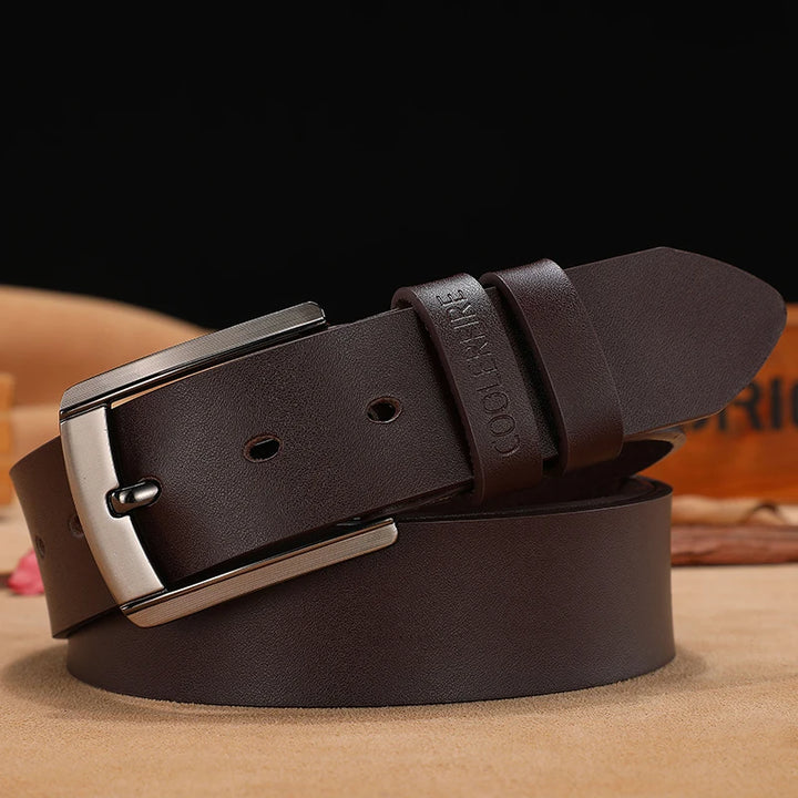 Luxury Genuine Leather Belt – High-Quality Designer Belt for Men