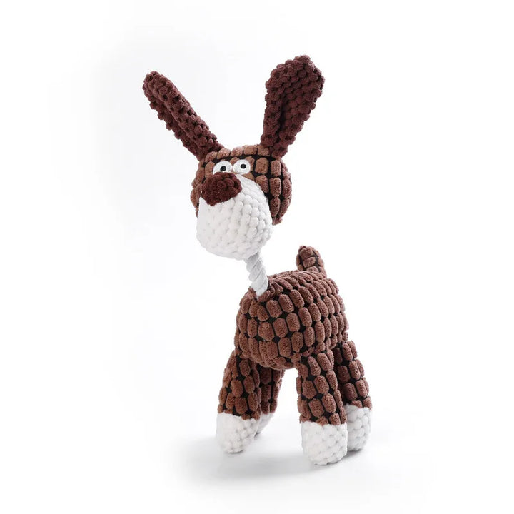 Plush Dog Toy Animals for Small & Large Dogs