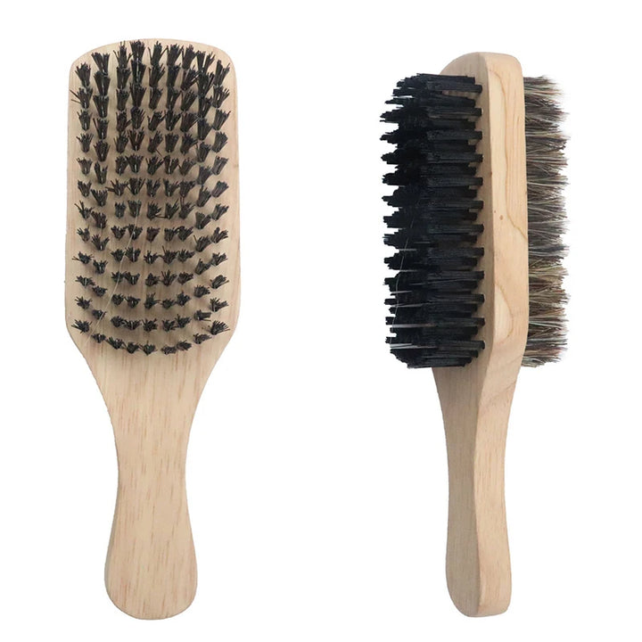 Eco-Friendly Boar Bristle Shaving Brush - Beard Grooming Tool