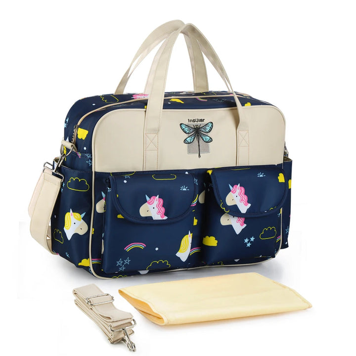 Waterproof Deluxe Diaper Bag – Stylish & Multifunctional