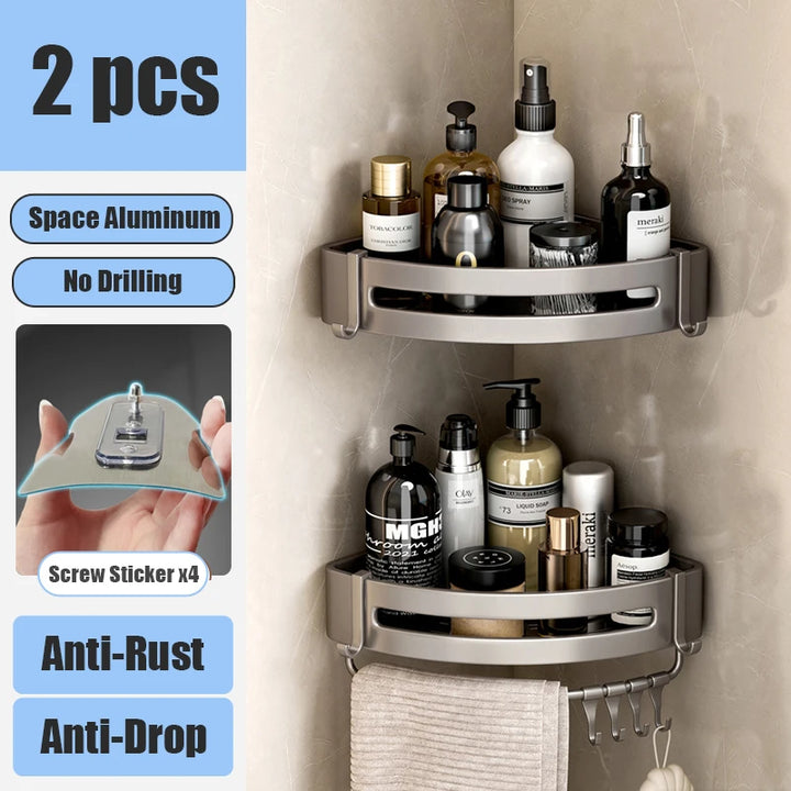 Bathroom Shelf Makeup Storage Organizer