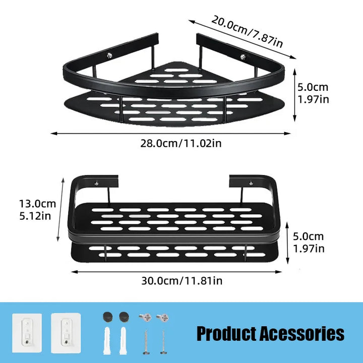 Bathroom Shelf Makeup Storage Organizer