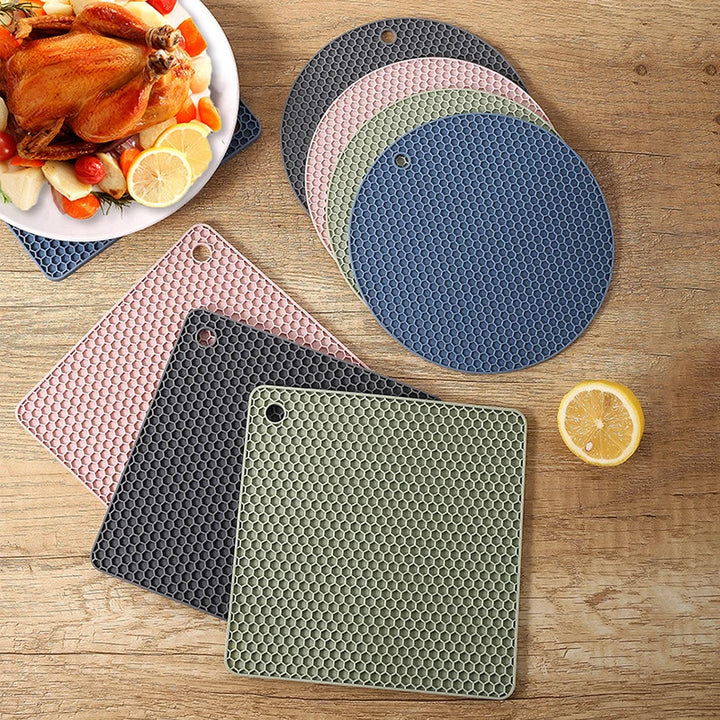 Multifunction Heat-Resistant Silicone Mat