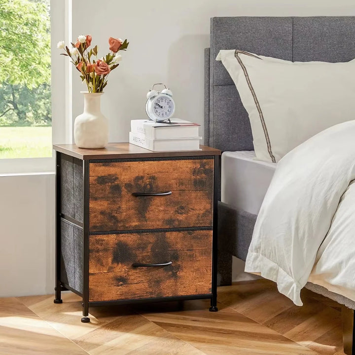 JHK Nightstand & Bedside Storage Table