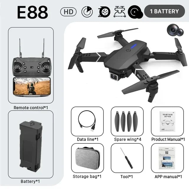 Xiaomi E88 Pro Drone – 8K Dual Camera