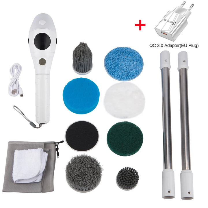 8-in-1 Multifunctional Wireless Electric Cleaning Brush