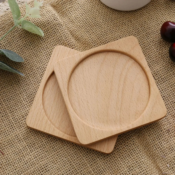 Solid Walnut Wood Coaster