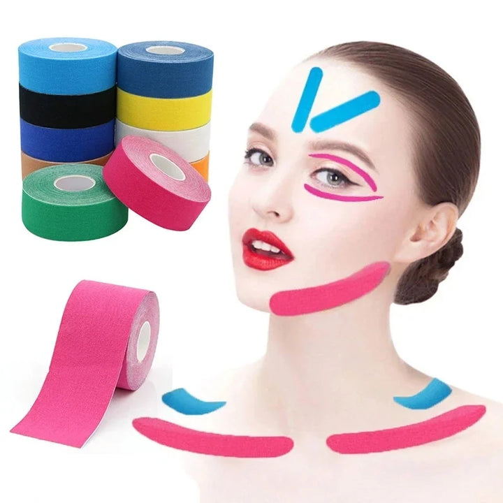 Kinesiology Tape for Face V-Line & Neck