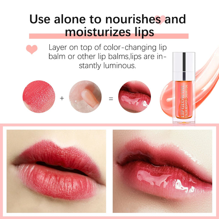 Crystal Jelly Lip Oil - Plumping Lip Gloss