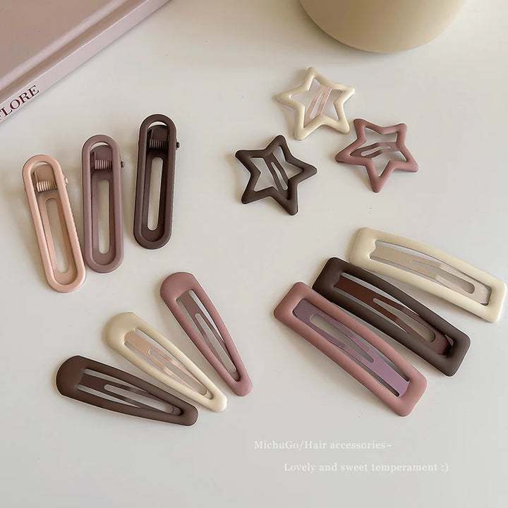 Fashion Geometric Star Hair Clips