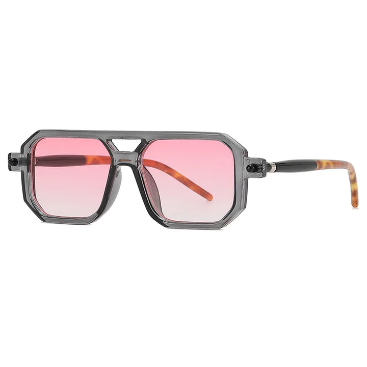 Retro Frame Sunglasses - UV400