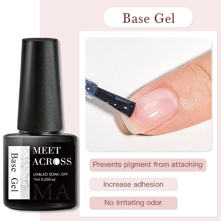 Meet Across Pink Dried Flower Gel Nail Polish