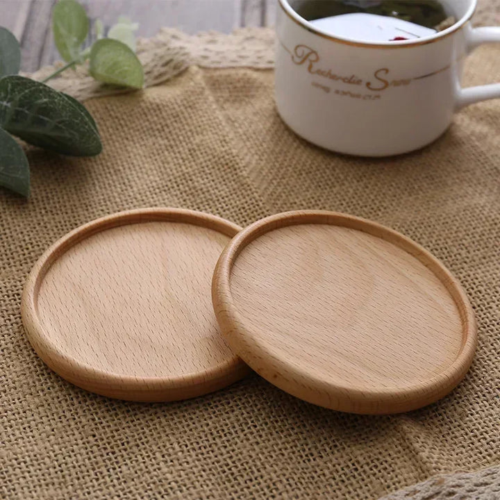 Solid Walnut Wood Coaster