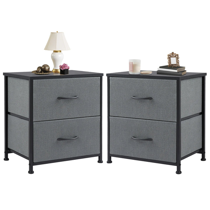 JHK Nightstand & Bedside Storage Table