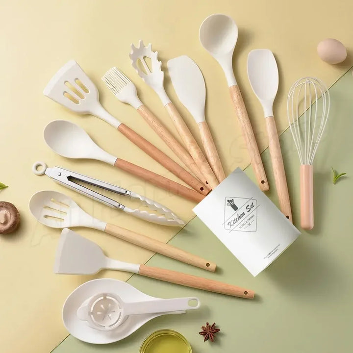 Silicone Kitchen Utensils Set