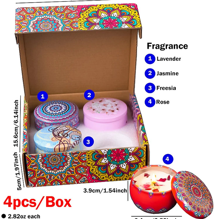 Box Scented Candle Set