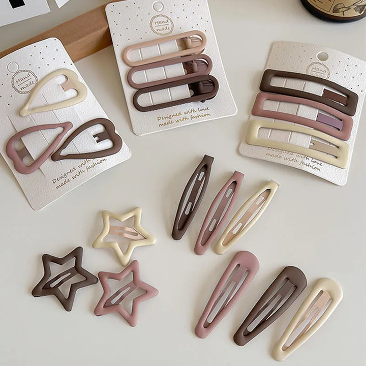 Fashion Geometric Star Hair Clips