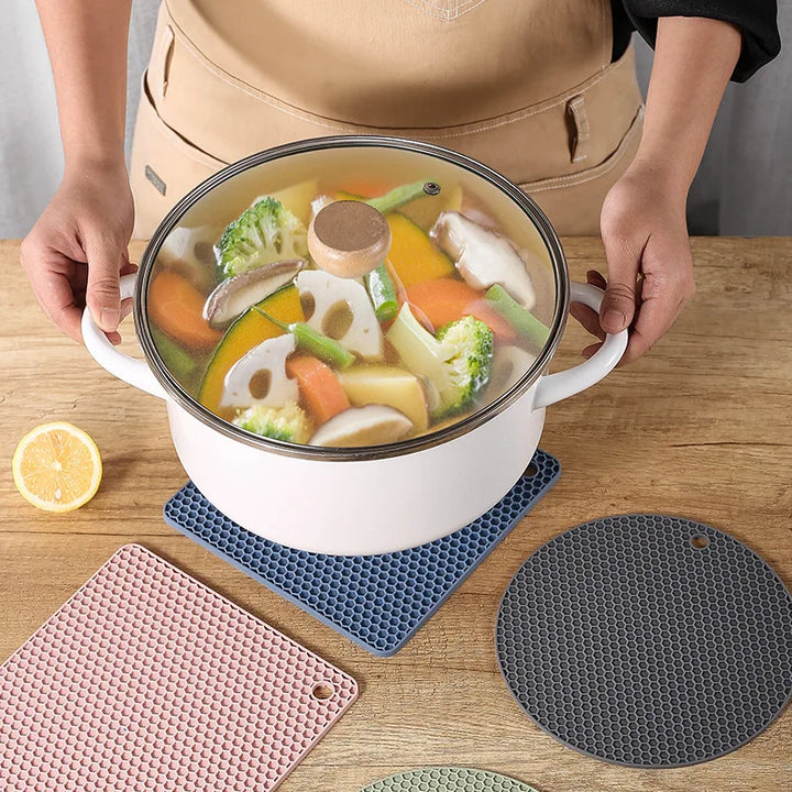 Multifunction Heat-Resistant Silicone Mat