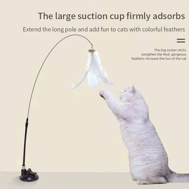 Interactive Cat Teaser Wand Toy