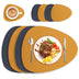 Irregular Shape PU Leather Placemats Set