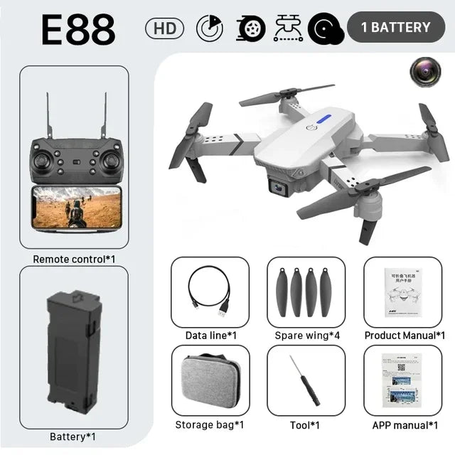 Xiaomi E88 Pro Drone – 8K Dual Camera