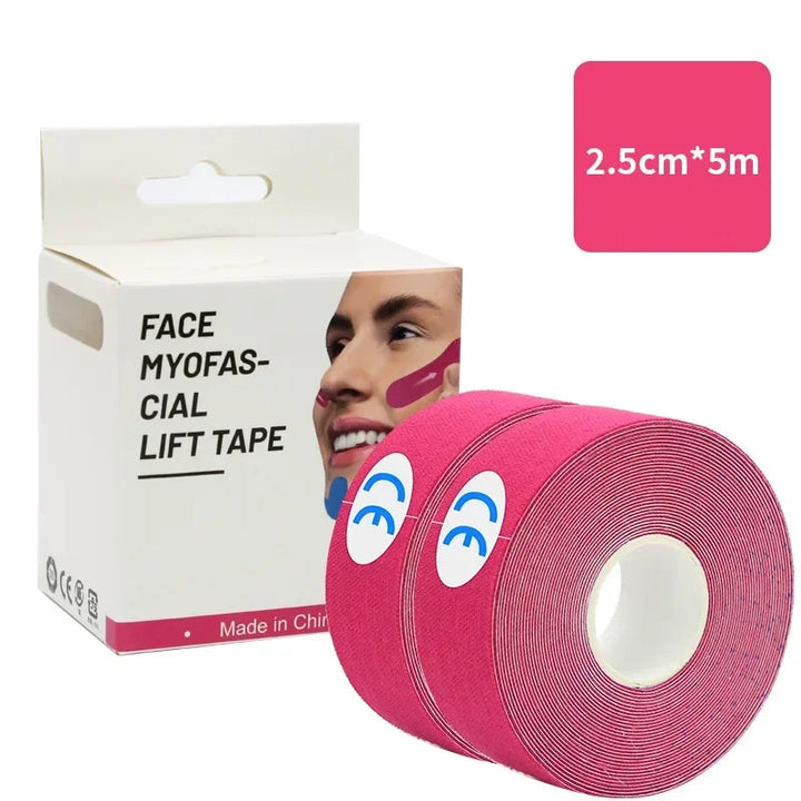 Kinesiology Tape for Face V-Line & Neck