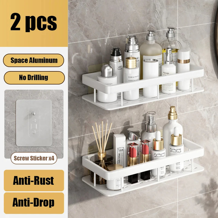 Bathroom Shelf Makeup Storage Organizer