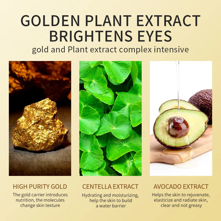 Avocado Golden Collagen Eye Masks - Anti-Dark Circles & Firming