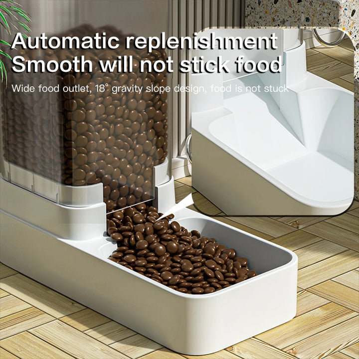 Automatic Dog/Cat Feeder & Water Dispenser