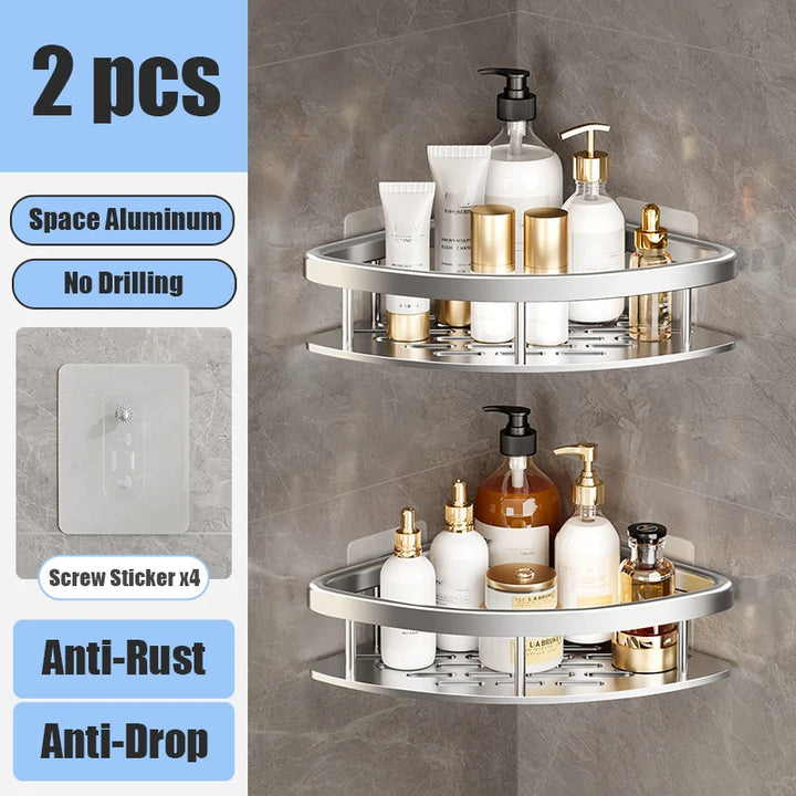 Bathroom Shelf Makeup Storage Organizer